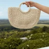 Adventure Awaits Wovenbag Natural