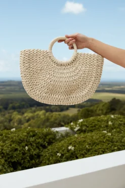 Adventure Awaits Wovenbag Natural