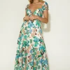 Afternoon Glow Maxi Dress Floral