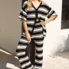 Airport Mode Knit Pants Black