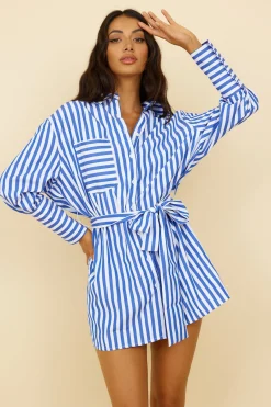 Aruba Island Dress Blue