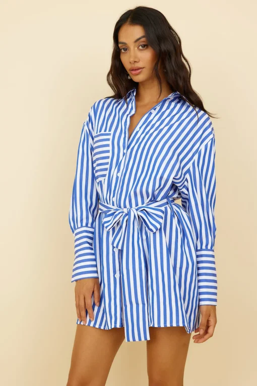 Aruba Island Dress Blue