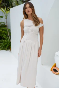 Aulani Robyne Midi Dress Sand