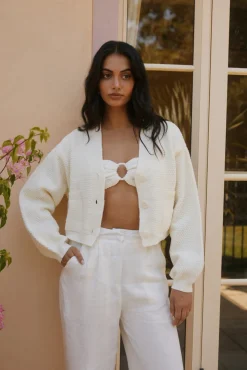 Bayview Cardigan Cream