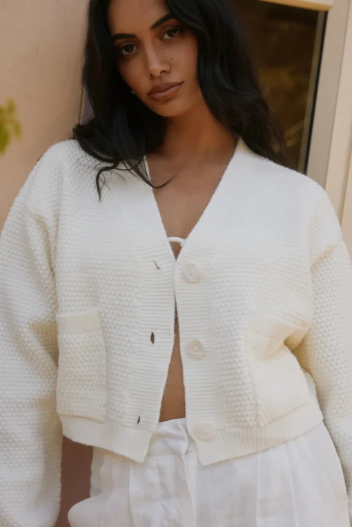 Bayview Cardigan Cream