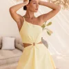 Beginning Of Love Dress Yellow
