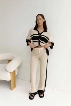 Bianki Pants Sand Black