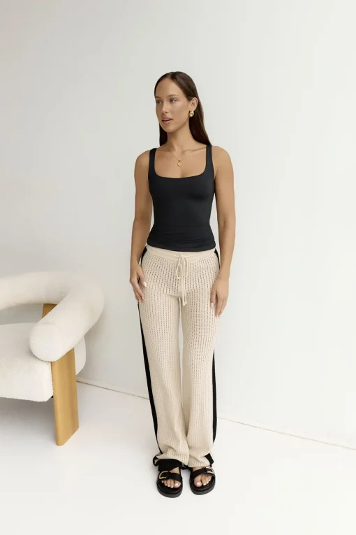 Bianki Pants Sand Black