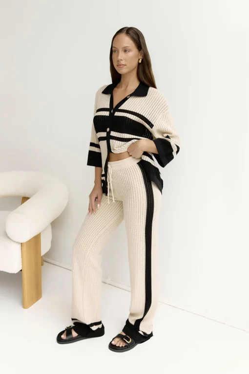 Bianki Pants Sand Black