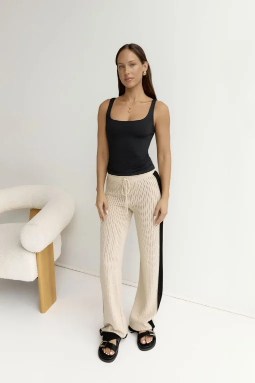 Bianki Pants Sand Black