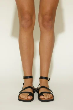 BILLINI Wade Sandals Black-Sugar Brown