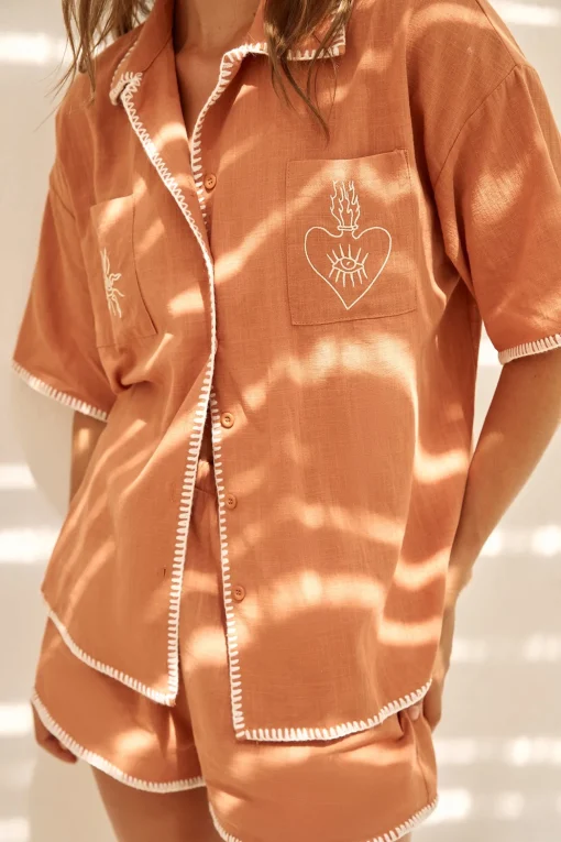 Burning Hearts Set Orange