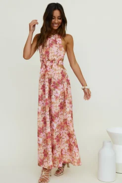 By The Breakwater Maxi Dress Brown