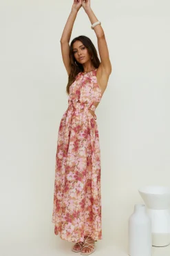 By The Breakwater Maxi Dress Brown