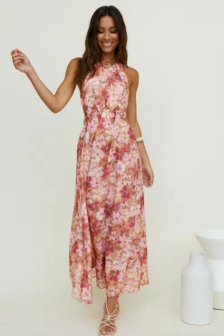 By The Breakwater Maxi Dress Brown