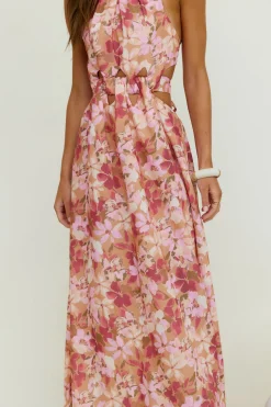 By The Breakwater Maxi Dress Brown