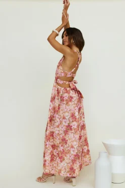 By The Breakwater Maxi Dress Brown