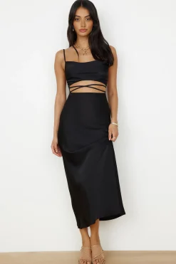 Carmela Maxi Dress Black