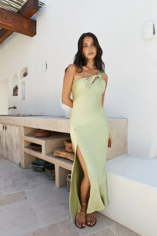 Chasing Summer Maxi Dress Green
