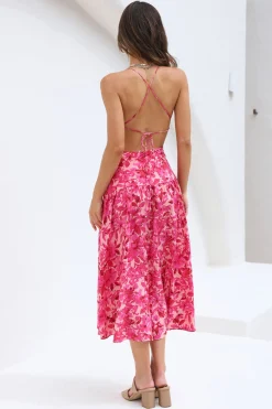 Clearer Skies Maxi Dress Pink