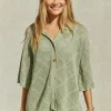 Coral Sands Top Green
