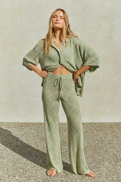 Coral Sands Top Green