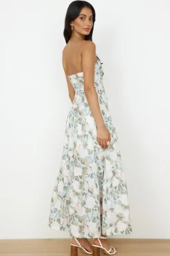 Cottage Living Maxi Dress Green