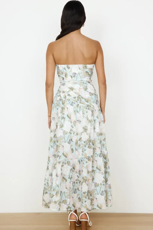 Cottage Living Maxi Dress Green