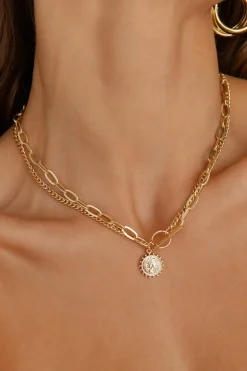 Crown Legacy Necklace Gold