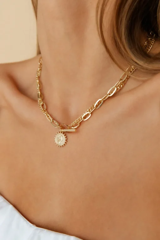 Crown Legacy Necklace Gold