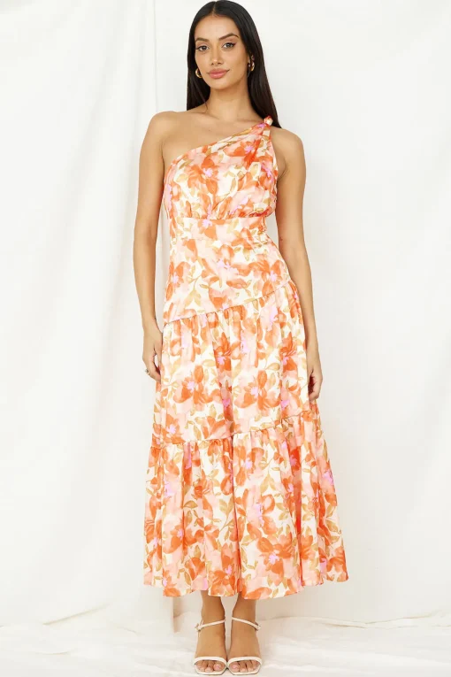 Dream Girl Maxi Dress Orange