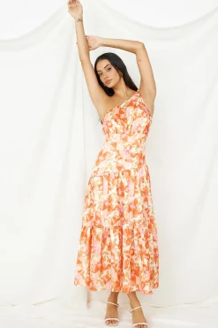 Dream Girl Maxi Dress Orange