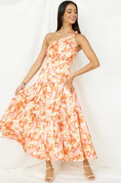 Dream Girl Maxi Dress Orange