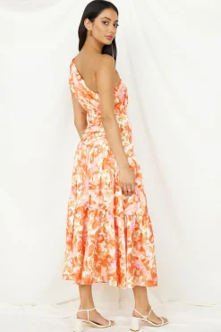 Dream Girl Maxi Dress Orange