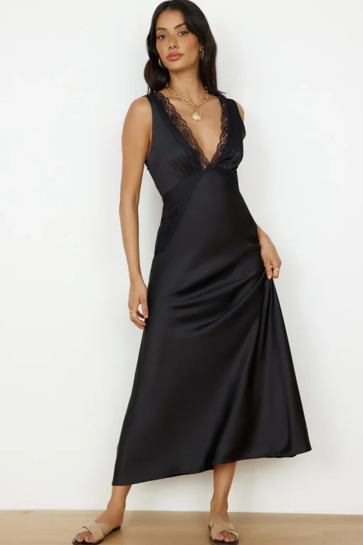 Dreaming Desire Maxi Dress Black