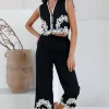 Dreaming Softly Vest Top Black