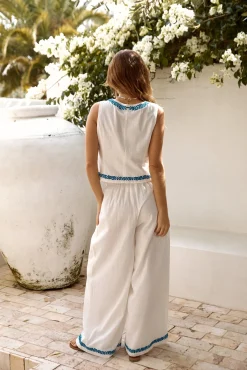 Easy Breezy Pant White