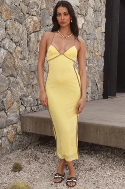 Easy Darling Maxi Dress Yellow