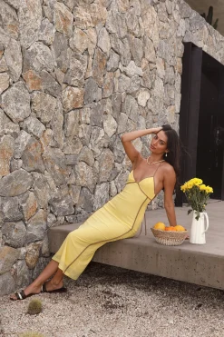 Easy Darling Maxi Dress Yellow