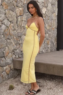 Easy Darling Maxi Dress Yellow