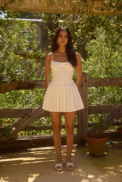Emily Elizabeth Mini Dress White