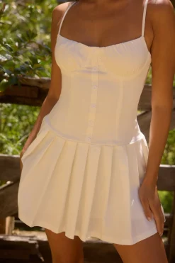 Emily Elizabeth Mini Dress White