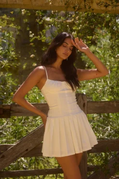 Emily Elizabeth Mini Dress White