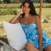 En Route Mini Dress Blue
