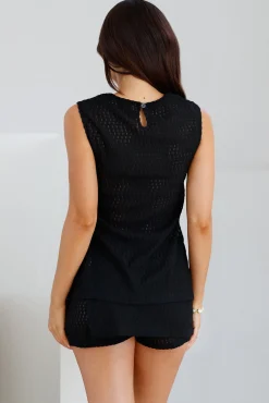Enamoured Skort Black