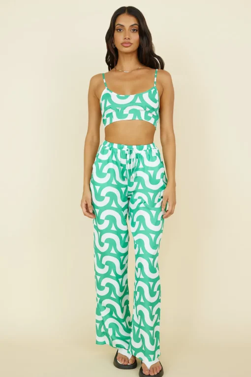 Enchanted Days Pants Green