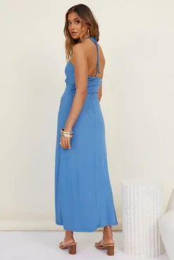 Finer Moments Maxi Dress Blue