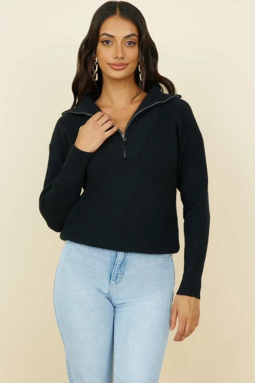 Forever More Knit Black