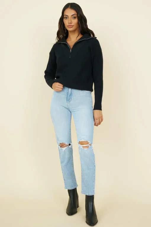 Forever More Knit Black