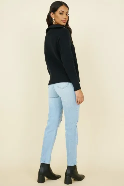 Forever More Knit Black